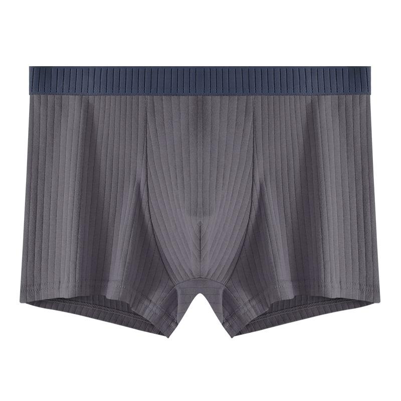 7 PCS Men's Underwear Men's Pure Cotton Four-corner Pants Cotton Antibacterial Crotch Teen Boys Trend Personalized Boxer Shorts