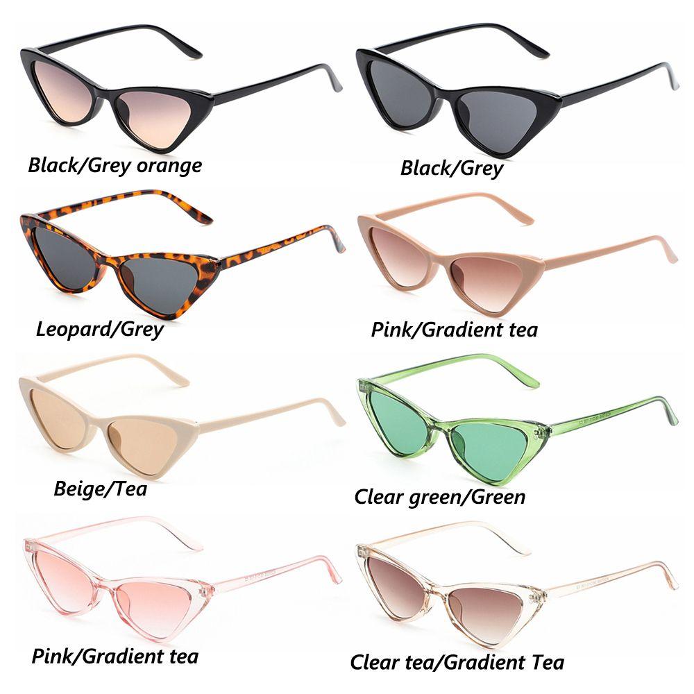 Vintage UV400 Streetwear Accessories Retro Sunglasses Cat Eye Sunglasses for Women Eyewear