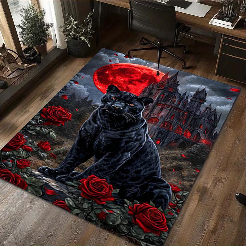 

Animal Rug - Home carpet Office Decorative Carpet For Living Room Bedroom Door Mat Floor Rug Computer Chair Area Rug 40x60cm( 15x23in )