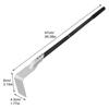 Ash Rake For Pizza Oven Charcoal BBQ Tool Long Handle Rake Grill Scraper Cleaning Oven Wood Burning Stove Cleaning Tools