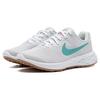 Nike Revolution 6 Amortecimento Leve Antiderrapante Respirável Cano Baixo Casual Tênis de Corrida Feminino tênis Branco Cinza DC3729-012
