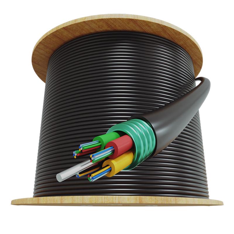 

Outdoor Single-Mode 72-Core Fiber Optic Cable, 3000m 72 Core, 3000 Meters