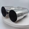 Universal High-Quality 304 Stainless Steel Silver Exhaust Muffler Tip Cover