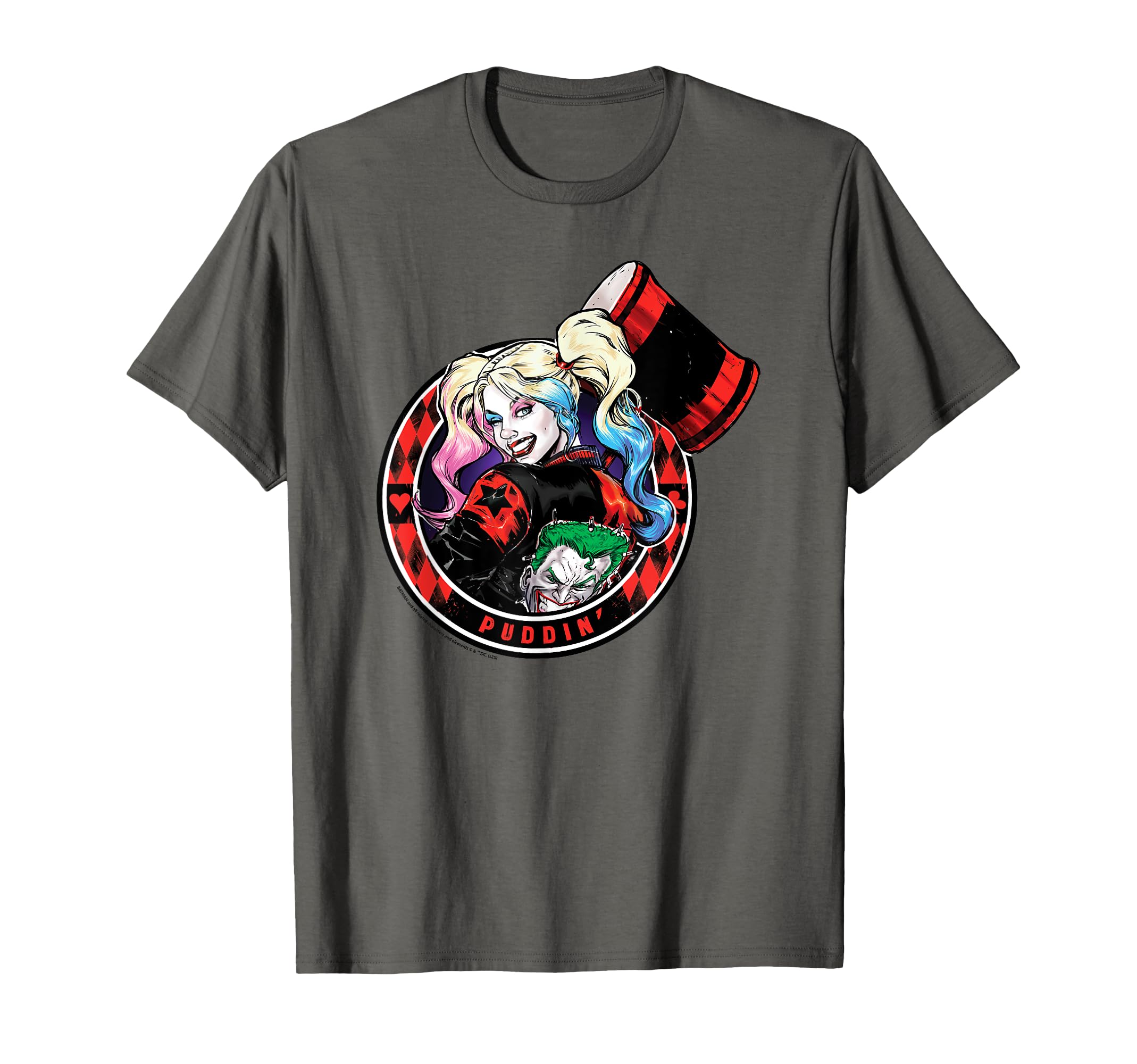 Batman Harley Quinn vs. Joker Puddin  T-Shirt