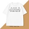 Un Deux Trois Cat T Shirt Casual Cat Mom TShirt French Teacher Tshirt Funny Cat Tshirt Men Women Causal Short Sleeve Tees