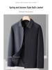 Middle-Aged and Elderly Men's Spring and Autumn Jacket – Ideal for 70-80-Year-Old Grandpa.