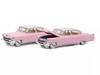 Greenlight 1/64 Scale Cadillac Fleetwood 1955 Pink Elvis Fleetwood ELVIS GREENLIGHT [Parallel Import]