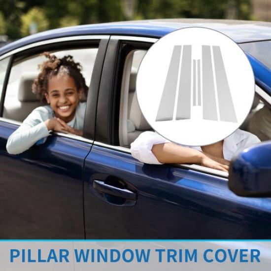 

6 Pcs Door Pillar Window Trim for Lexus ES 2002-2006 Chrome Silver Tone