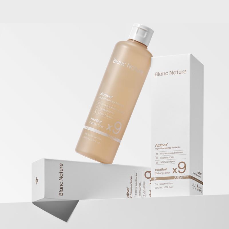 [Blanc Nature] 9x Concentrated Heartleaf Calming Toner 300ml