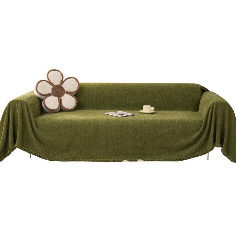 Chenille Sofa Cover Cloth Four Seasons General Fabrics Seat Cover Cover Full Covered Universal Sofa Towel Blanket