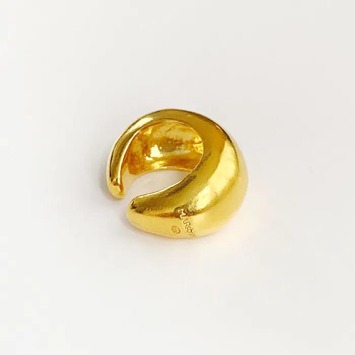 agnes bold gold earcuff