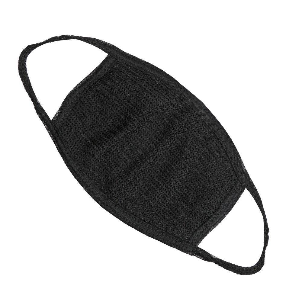 Unisex Trendy Cotton Face Masks Pattern Solid Black Mask Fashion Cute Half Face Mouth Muffle