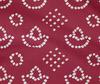 oneOone Cotton Flex Carmine Red Fabric Ethnic Bandhani Craft Projects Decor Fabric Printed By The Yard 40 Inch