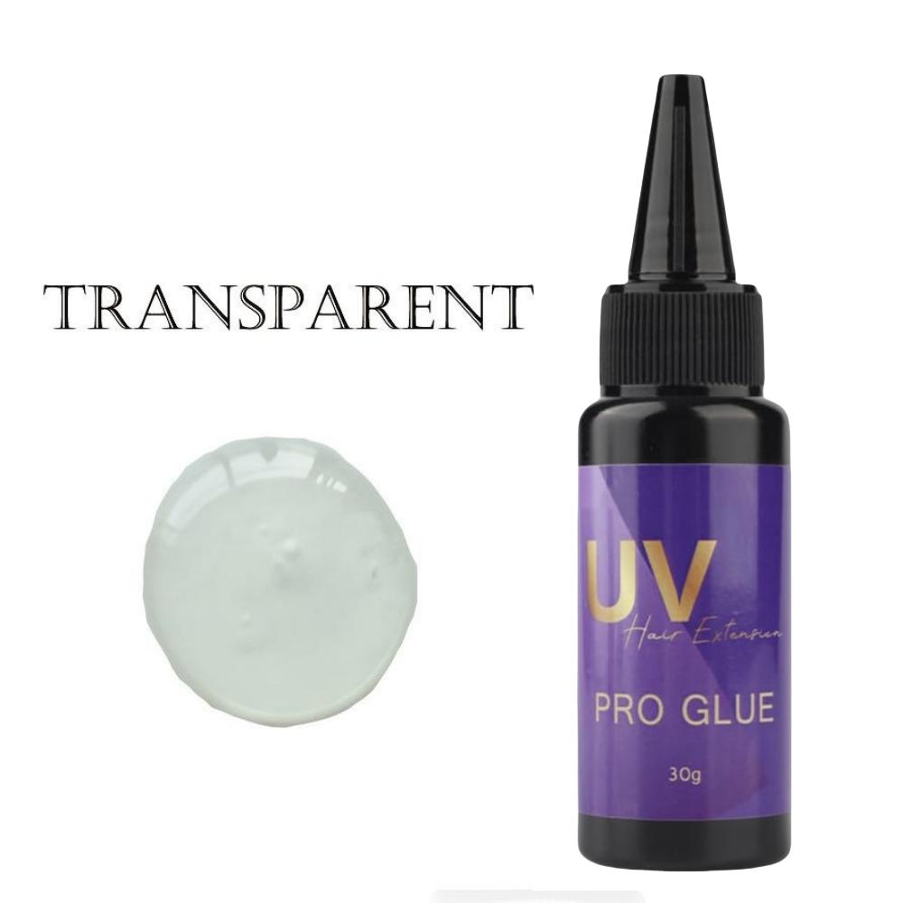 UV Glue Hair Extensions Big Power 20W UV LED Lamp Hair Extension System ToolKit Stronger UV LED 30g UV Glue with Hair Bonding Glue Remover