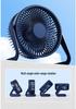 Energy-Saving USB Mini Desk Fan - Available in 5", 6", 8" Sizes - Quiet Operation for Home, Office, or Student Desk