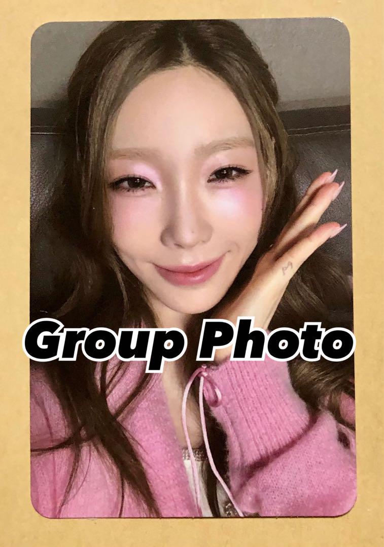 

[USED] SMTOWN MD Girls Generation Group Photo TAEYEON Trading Card