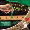 Planting Ruler Wooden Garden Ruler With Holes Gardening Tools Planting Ruler Set Plant Dibber Precise For Precise Planting And