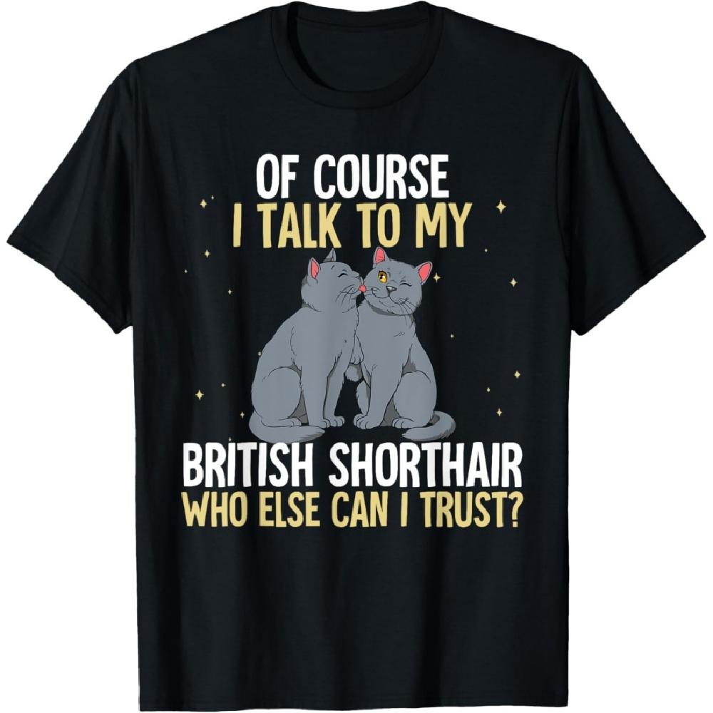 

British Shorthair Cat T-Shirt(3) S