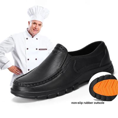 Fashion Men's Chef Shoes Outdoor Casual Work Shoe Water-proof Oil-proof Fishing Sandal Non-slip Kitchen Shoes Garden Clogs Plus Size 48