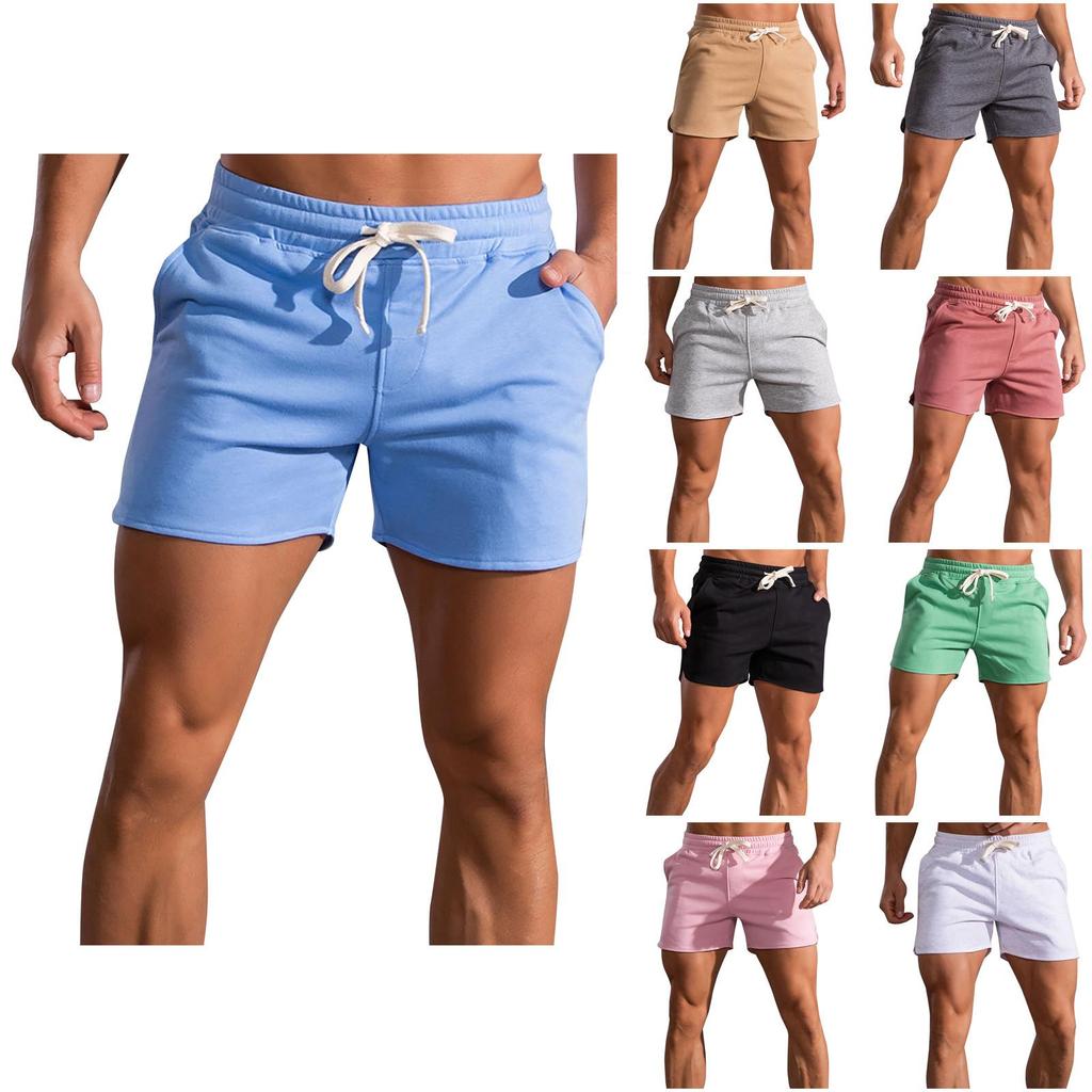 Men Home Outdoor Fashion Casual Basic Loose Breathable Quick-drying Pants