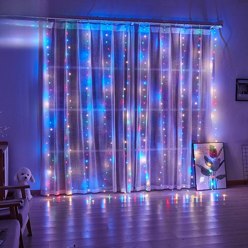 3*3M Battery Led String Lights Usb Fairy Lights Garland For New Year Wedding Party Christmas Home Curtain Decoration