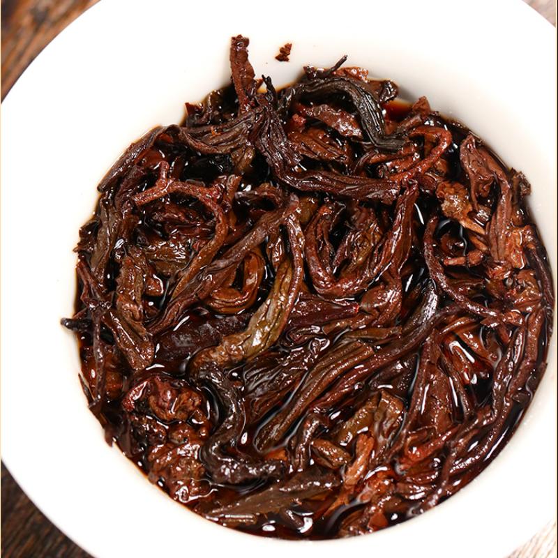 357g Puerh Zralý Koláč Čaje 5 Let Yunnan Pu-erh Vařený Čaj Bio Pu'er Černý Čaj