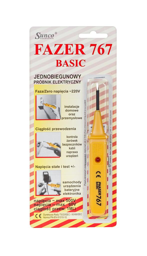 Fazer 767 voltage tester electrical detector