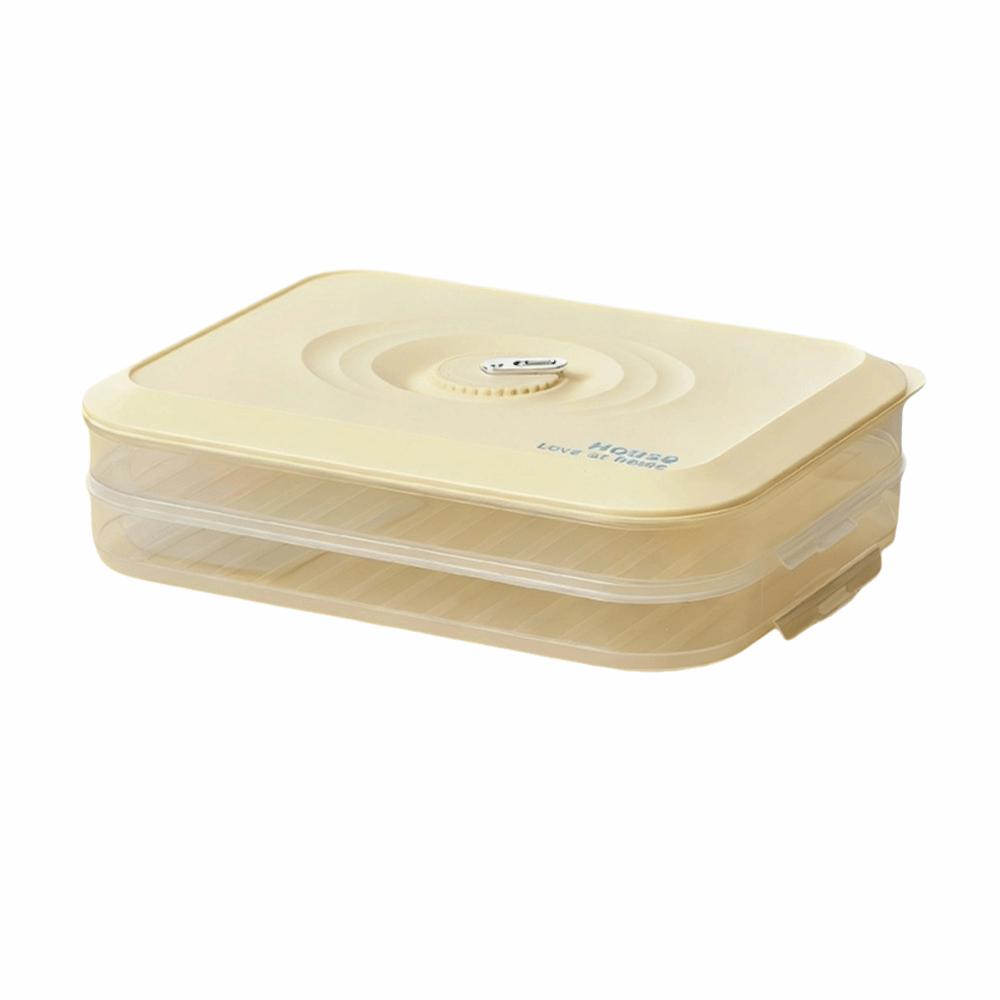 Stackable Dumpling Storage Box Fresh-Keeping Frozen Dumpling Storage Box Refrigerator