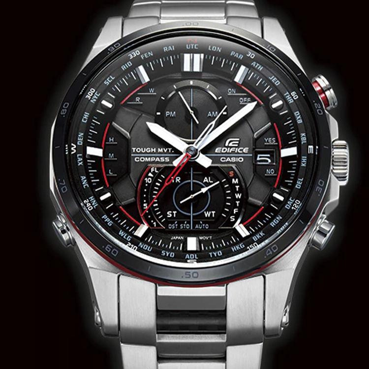 CASIO Men EDIFICE Black Watch EQW-A1200DB-1A EQW-A1200DB-1A