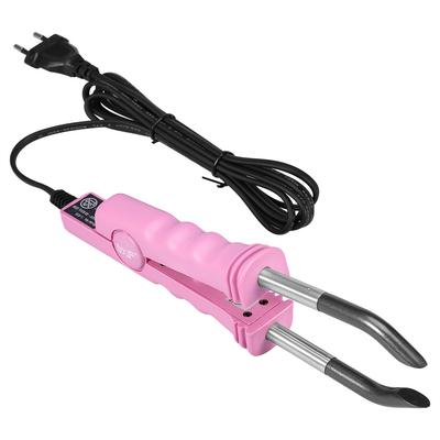 Conector pentru extensie de păr Mașină Salon Fusion Instrument de călcat Perucă Instrumente Conector Hair Styler Pink