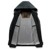 New removable hat fashion urban long-sleeved spring men's jacket spring and autumn dad jacket coat