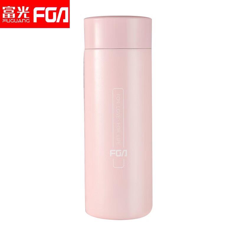 Fuguang FGA Yuexin 300ml Pink 316 Stainless Steel Vacuum Insulated Bottle