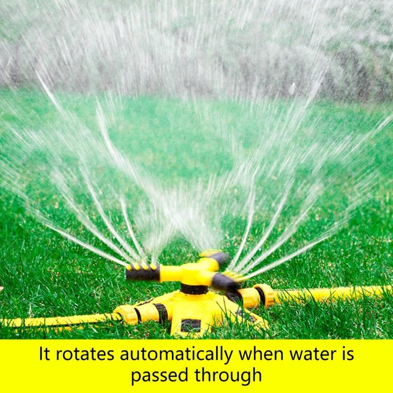 Rotating Irrigation Sprinkler 360 Degree Automatic Rotating Garden Coverage Water Sprinkler Irrigation Water Sprinkler