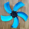 Pá de Ventilador de 16 Polegadas Doméstico Alumínio Ventilador de Cinco Pás Com Tampa de Porca Base Componentes de Ventilação Doméstica Peças de Ventilador Pás Acessórios