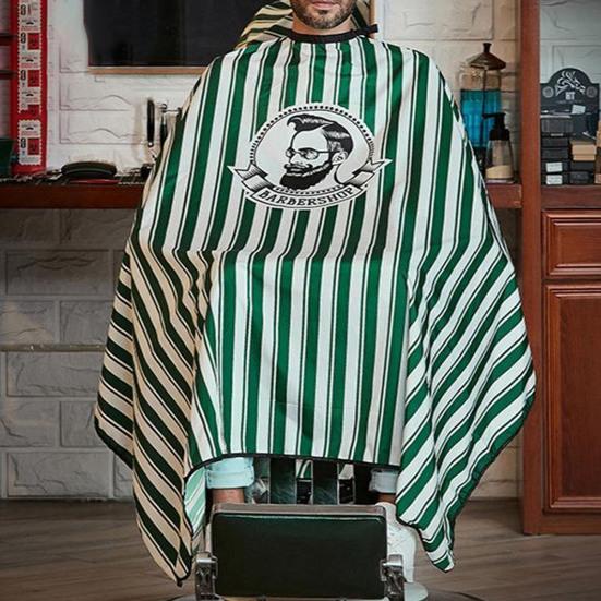 Salon Cape Elastic Hook Design Breathable Long Life Span Salon Cutting Dressing Gown Hair Cut Accessories