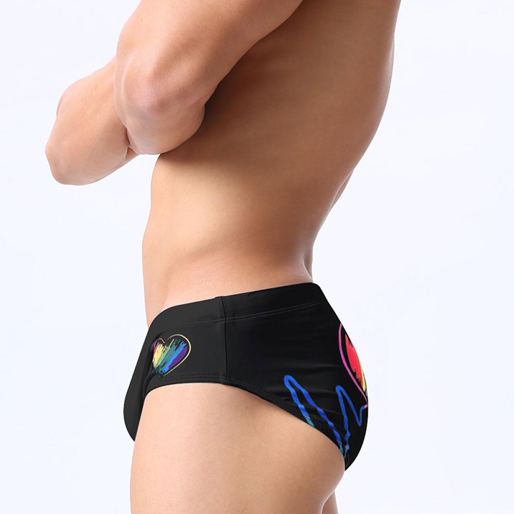 Men's  Fashion Sexy Swim Brief Sexy Brand Swimsuit for Men Surfing Swimwear Beach Shorts