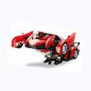 2 in 1 Auto Sportiva RC Auto Trasformazione Robot Modelli Telecomando Deformazione Auto RC Combattimento Giocattoli ( rossetto )