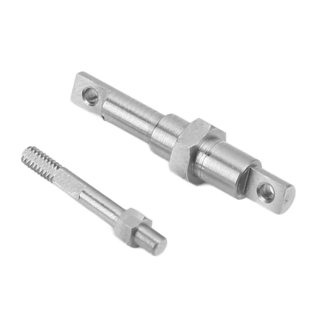 RC Car Gearbox Transmission Straight Shaft for AXIAL SCX24 1 24 AXI90081 AXI00001 AXI00002 RC Model Car