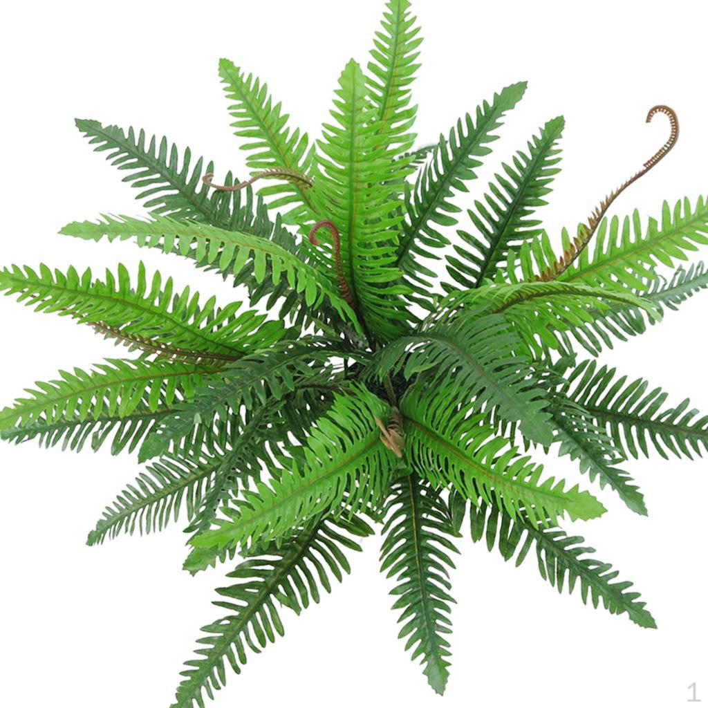 

Artificial Leaf Grass Flowers s Plastic Household Decoration 30-Leaf