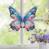 Acrylic Special Shaped Butterfly Animal Diamond Painting Hanging Ornaments Kit 5D DIY Diamond Art Hanging Decorations for Adults