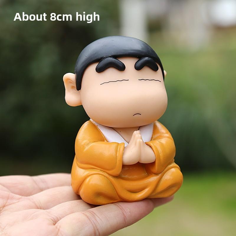 Shinchan Crayon Lotus Robe Pvc Statue For Office And Home Decorations Gifts