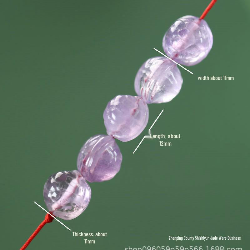 Carved 11x12mm Tortoiseshell Purple Crystal Beads for DIY Necklace, Bracelet, Earrings, and Pendant Accessories