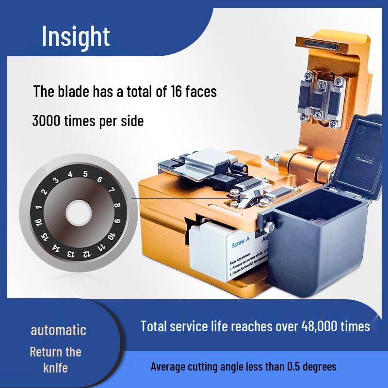 Zhuoshi High-Precision Fiber Optic Cleaver