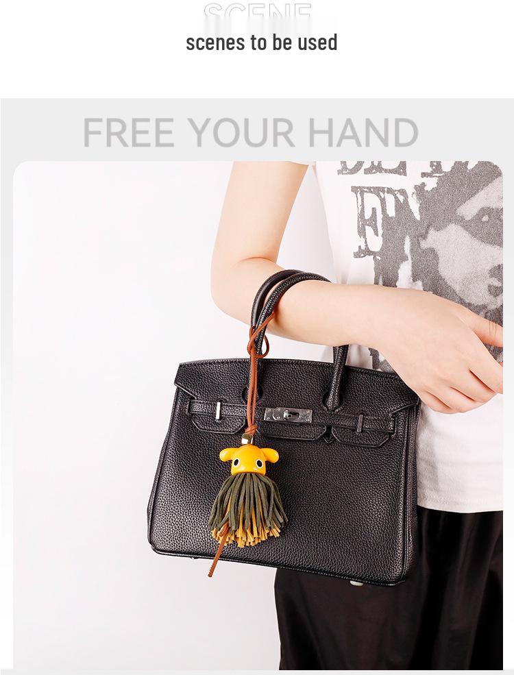 2025 Luxe Little Elf Tassel Doll Keychain Lanyard