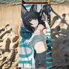 ZZZ Hoshimi Miyabi Spielhandtuch Sport Schnelltrocknend Reise Campingausrüstung Sanddicht Weich Leicht Großes Strandtuch