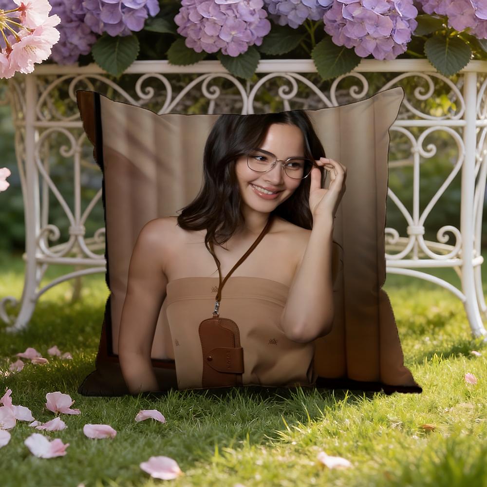 Thai Actor U-Urassaya S-Sperbund Cushion Cover Home & Car Dual-Scene Pillow Cover: Reversible for Premium Comfort