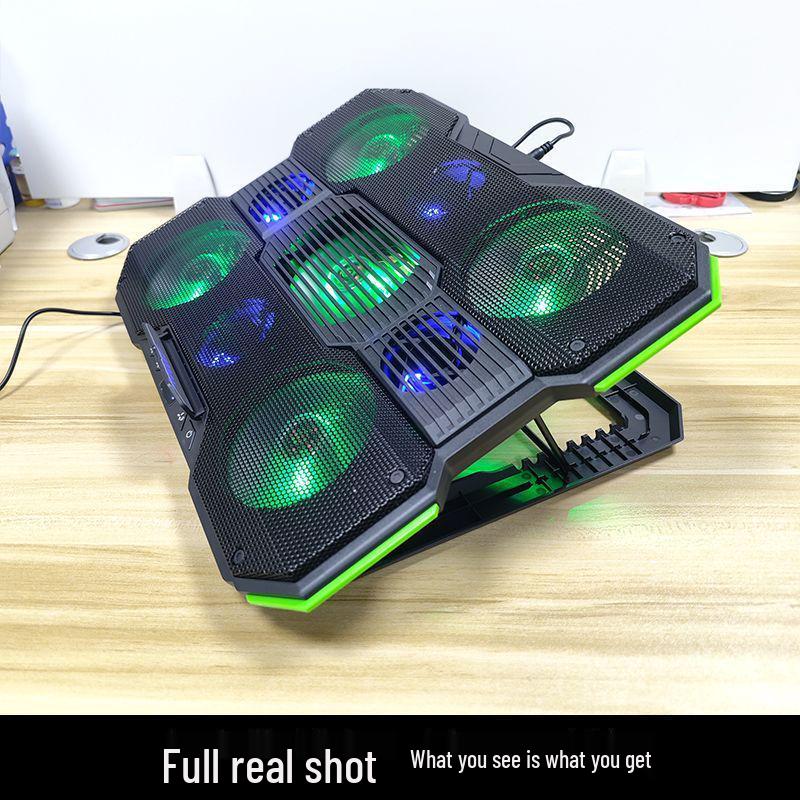 2025 Air-Cooled Gaming Laptop Cooler Stand for 15.6"-16" Computers