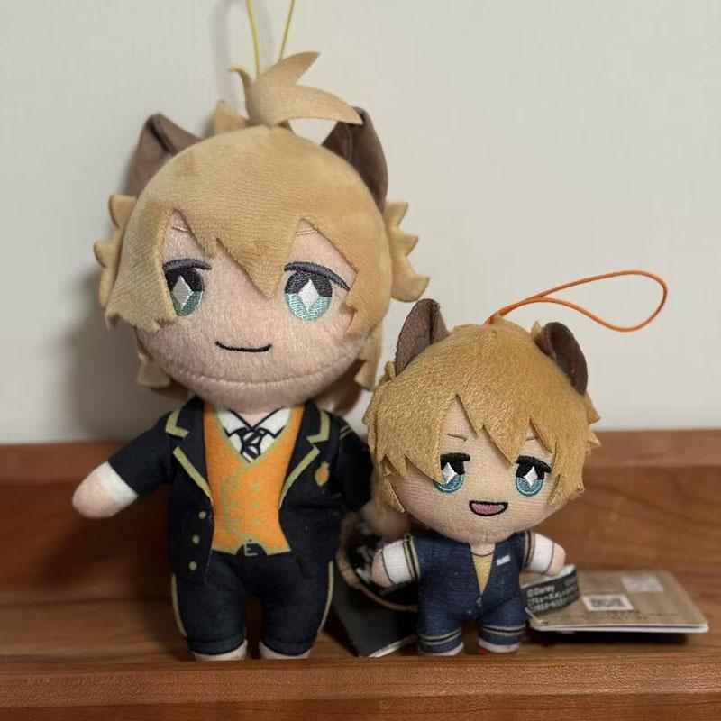 2pcs/set Malleus Draconia Plush Twisted Wonderland Plush Toy Idia Soft Stuffed Dolls for Boys Peluche Plush Keychain