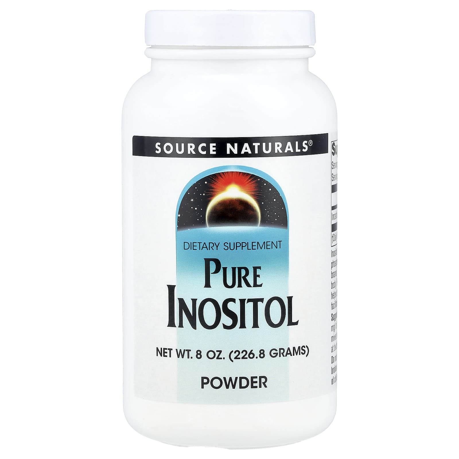 

Pure Inositol Powder, 8 oz (226.8 grams)