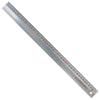 Bigman Aluminum Ruler with 45cm Easy To Read 2 Color Scale Non-slip BAR-45